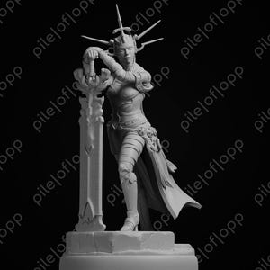 Kaela Vexis - 75mm collectible figure for miniature painters