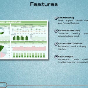 Sales Performance KPI Tracker Template | Track Sales Metrics & Goals ...