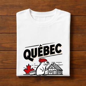 Quebec City TShirt, Canada Travel Souvenir Tee, French Canada Shirt, Old Quebec Gift, Chateau Frontenac Tee, Historic City Graphic Shirt
