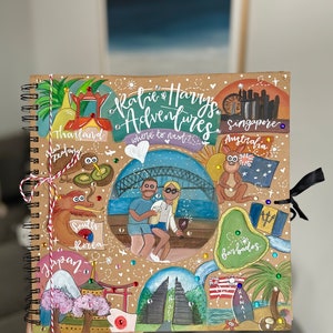 Álbum de recortes personalizado de 12 x 12
