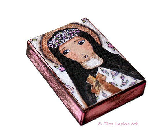 2 5 X 3 5 Inches Folk Art By Flor Larios Saint Rita Aceo Giclee Print Mounted On Wood Prints Art Collectibles Hitechic Ir 2 5 X 3 5 Inches Folk Art By Flor Larios Saint Rita Aceo Giclee Print Mounted On Wood Prints Art Collectibles Hitechic Ir