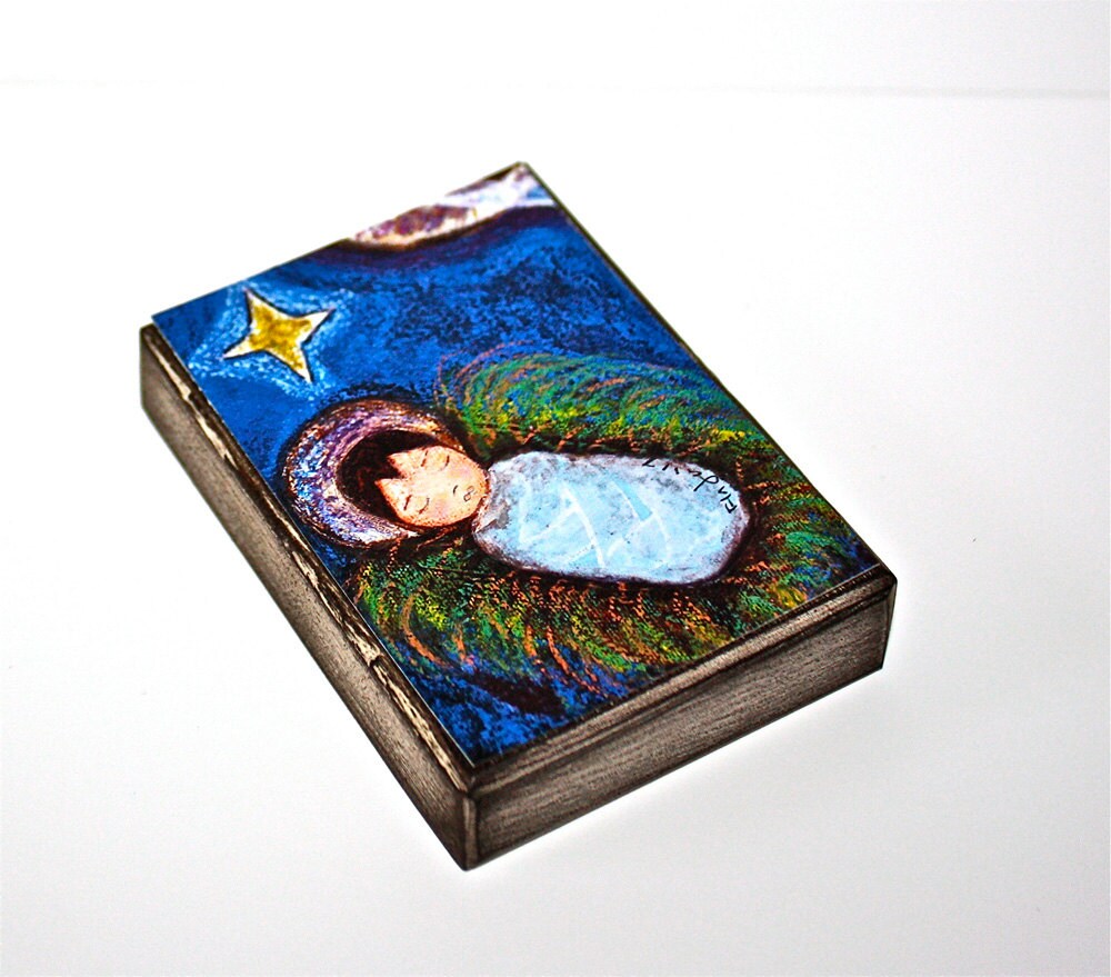 Baby Jesus Sleeping Aceo Print Mounted On Wood 2 5 X 3 5 Etsy Baby Jesus Sleeping Aceo Print Mounted On Wood 2 5 X 3 5 Etsy