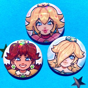 Pretty Princess 32mm Badges