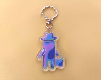 Llaveros de amigos burbujeantes de 3"