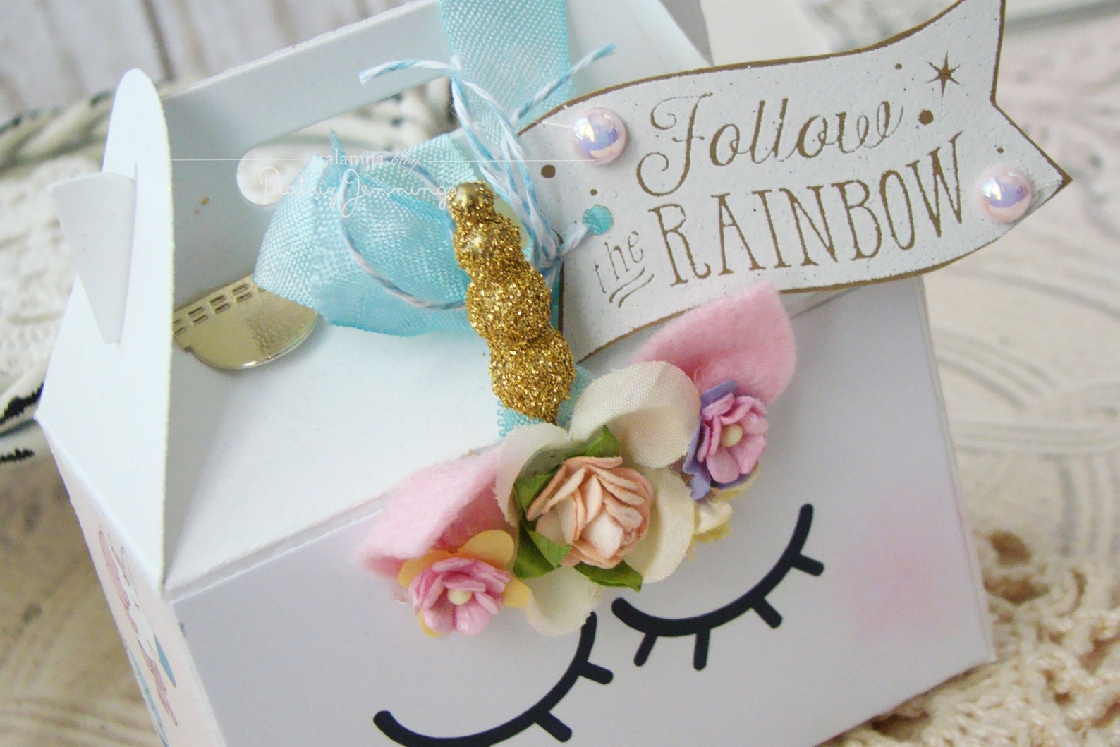 Unicorn Box Handmade Box gift Box unicorn Boxes Unicorn Etsy