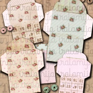 Printable ENVELOPES / SWEET MEMORIES Envelopes / Envelopes Digital Images / Envelope printable download / Paper Envelopes / Junk Journal