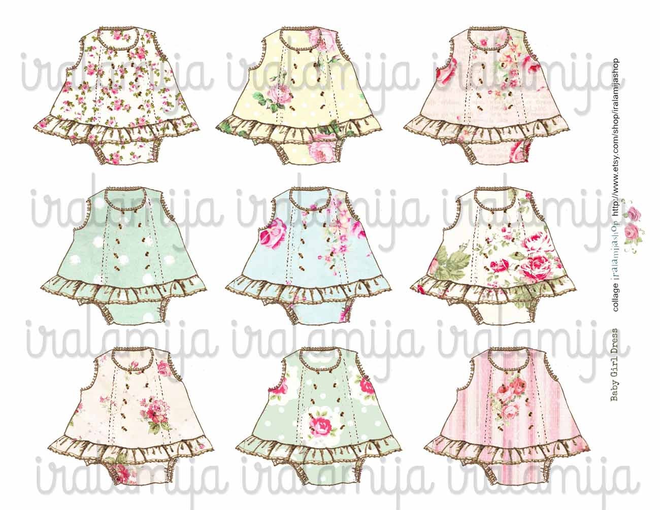 Printable Baby Dress Images