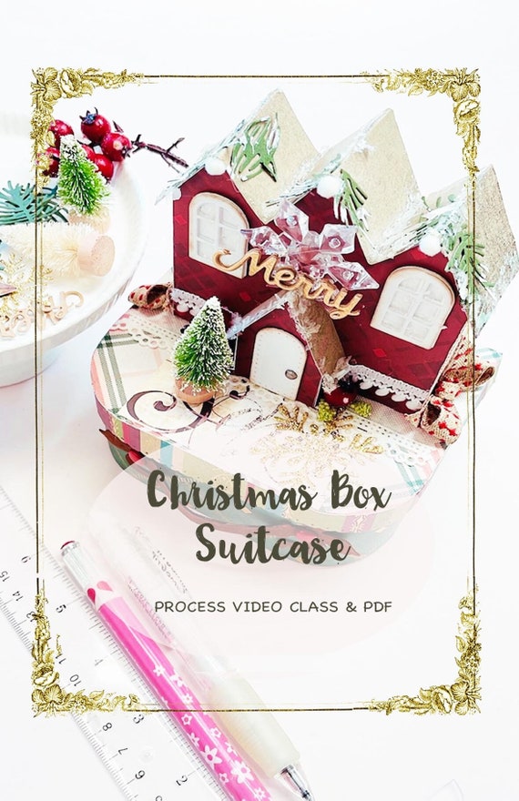 Christmas suitcase box Clearance
