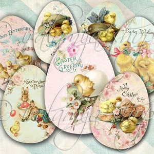EASTER EGGS Printable Download / Easter Egg Digital Images / Easter Egg ...
