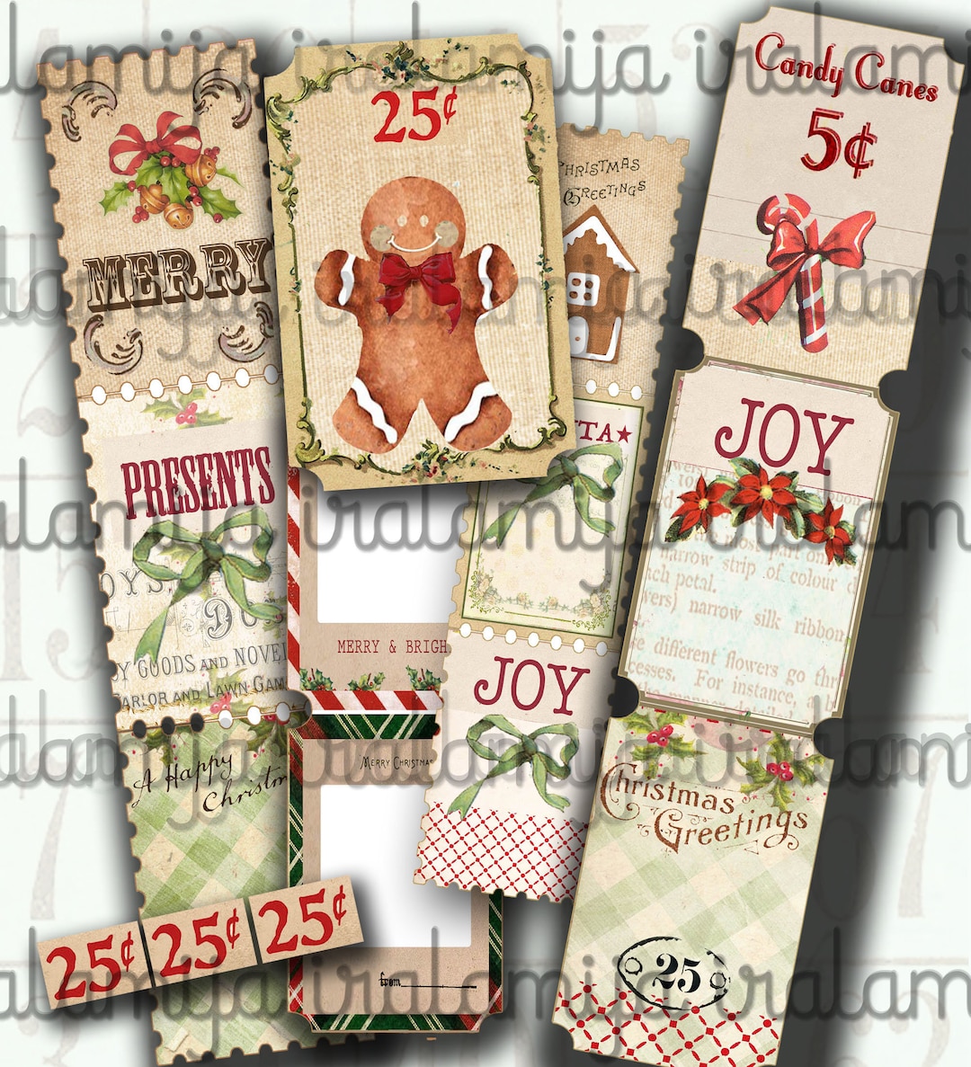 Very Merry Christmas Tickets 