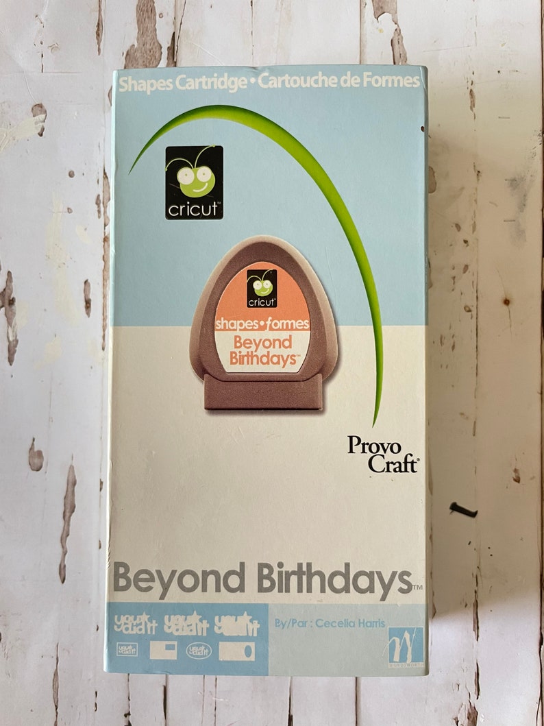 Cricut Cartridge BEYOND BIRTHDAYS / USED / Never Linked Etsy