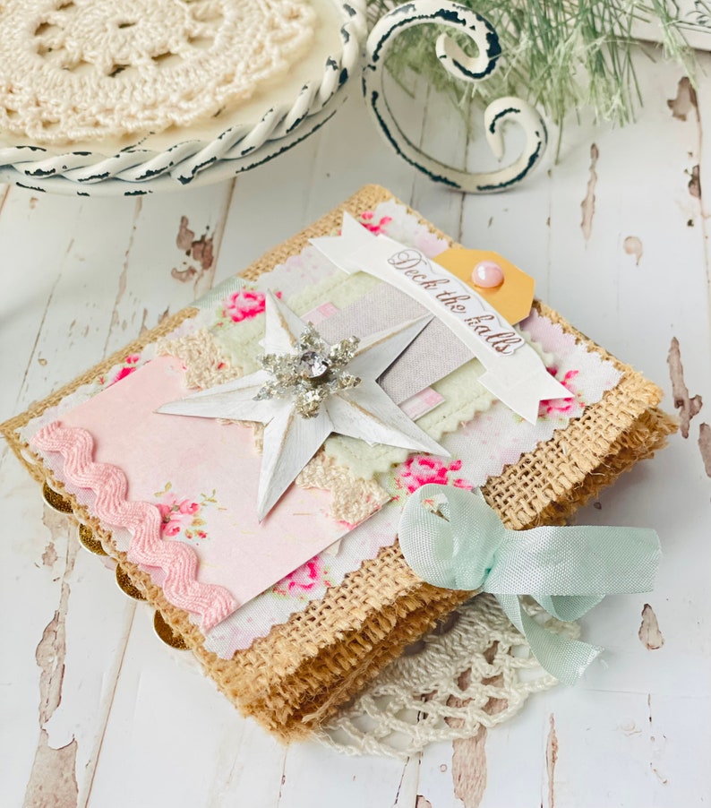 Christmas Mini Album Scrapbook Album Mini Album Christmas Etsy