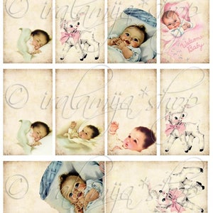 BABY Tags / BABY TAGS No 2 Printable Images / Printable | Etsy
