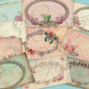 ETIQUETAS PARA DIÁRIO, Imagens digitais - imprimíveis, Download digital, Etiquetas vintage, Floral, Pássaros, papel, Etiquetas, Diário de sucata, Iralamija, Etiquetas