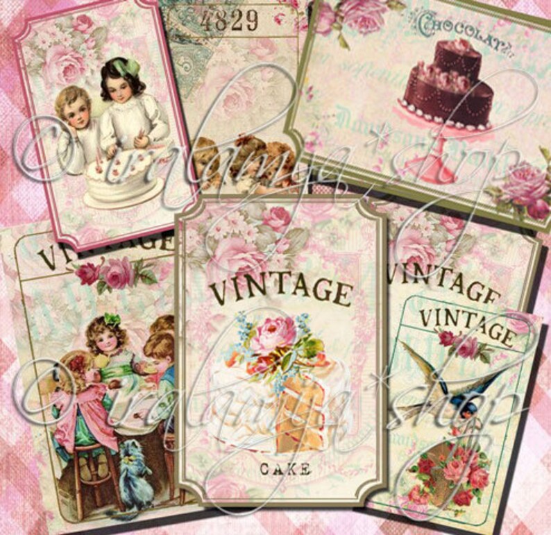vintage tickets printable digital images printable download etsy
