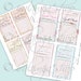 Printable Guest Check Vintage Style Guest Check / Vintage Guest Check ...