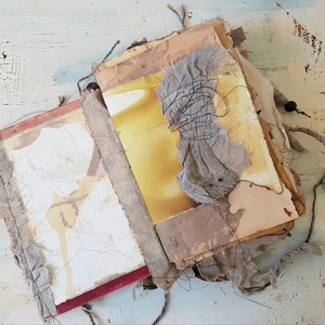 Lost and Found. Handmade Journal, Sketchbook, Art Journal image 2