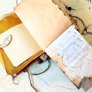 Lost and Found. Handmade Journal, Sketchbook, Art Journal image 4