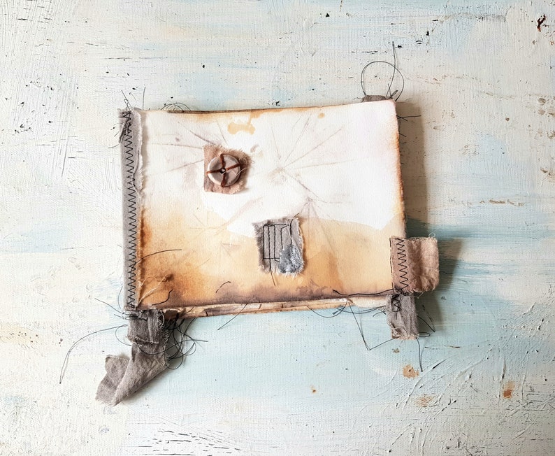 Lost and Found. Handmade Journal, Sketchbook, Art Journal image 8