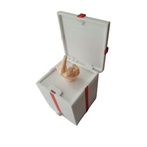 Middle Finger Surprise Box: Funny Gag Gift, Stress Relief Desk Toy