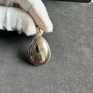 Pyrite 925 Sterling Silver Pendant