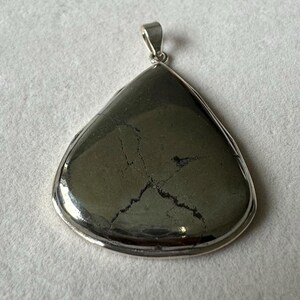 Pyrite 925 Sterling Silver Pendant