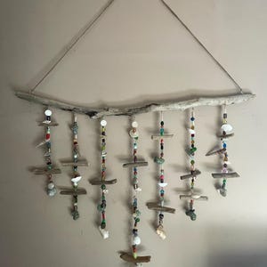 Boho Driftwood ,Wind chime, Wall-art
