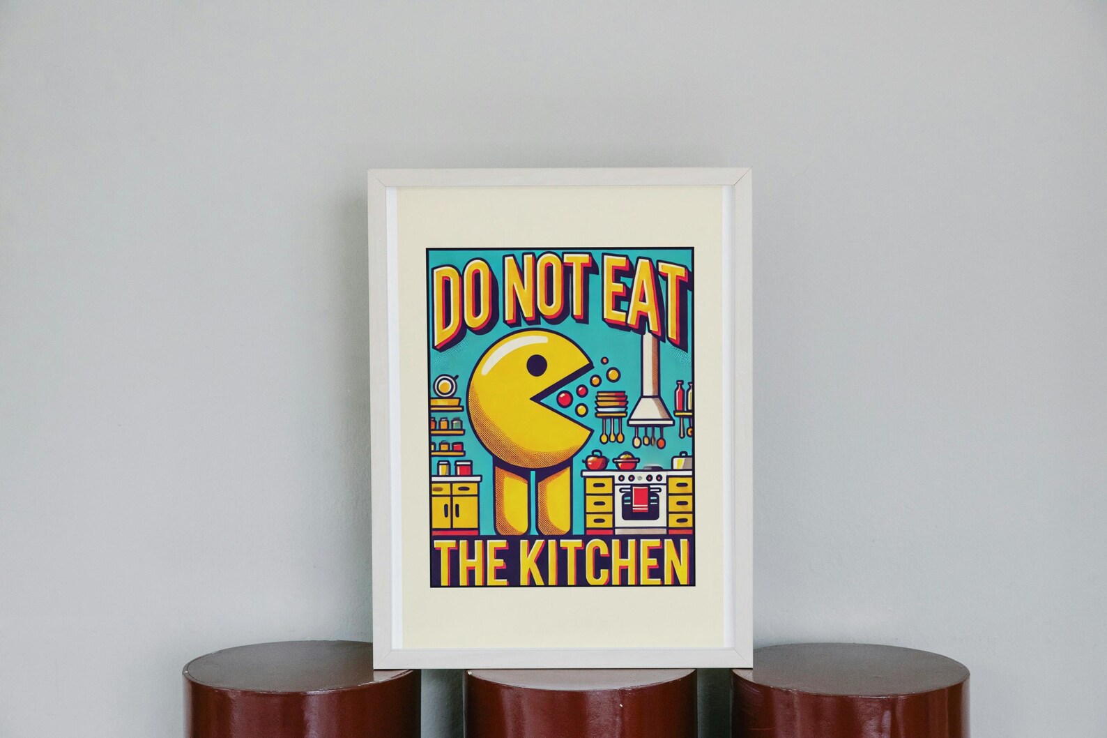 Do Not Eat the Kitchen | Print, Poster, Portrait, Wall Art, Wall Decor ...