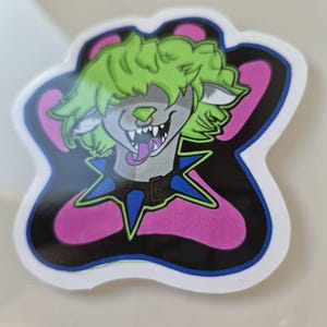 4 Pieces PawPrint Furry Sticker Pack