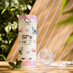 Christlicher Affirmationsbecher, Bibelbecher für christliches Hochzeitsgeschenk, Bibelversbecher, Bibelaffirmationsbecher für christliches Geschenk