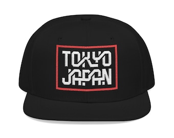 Tokyo Baseball Cap, Tokyo Embroidered Dad Hat, Japan City Six