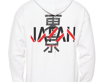 Tokyo Japan Kanji Hoodie: Futuristic Japanese Streetwear
