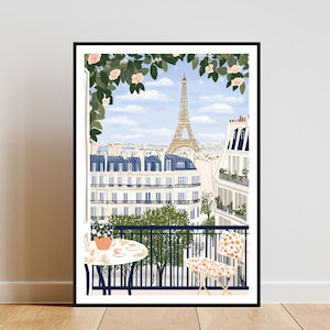 Paris Poster, Eiffel Tower Print, France Wall Art, Travel Poster, Parisian Print, Paris France Poster, Paris Wall Art, Paris Art Print