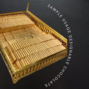Cioccolato rivestito in lamina d&#39;oro o d&#39;argento, cioccolato fondente al latte, regalo perfetto per matrimoni, occasioni speciali, regali di fidanzamento.