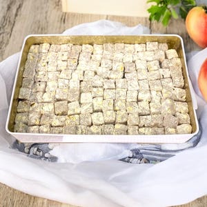 Double Roasted Pistachio Turkish Delight: Food Gift Box