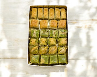 Turks baklava-cadeaupakket, assorti verse baklava, dagelijks authentieke dessertdoos, gemaakt in Turkiye