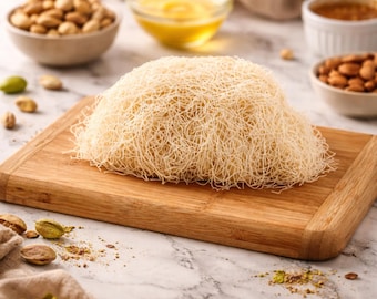 Fresh Kadaifi Dough: Turkish Kunafah Dessert (14 OZ)