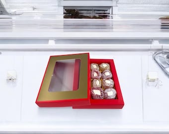 Caja de regalo de delicias turcas afrutadas: caramelos de limón y fresa