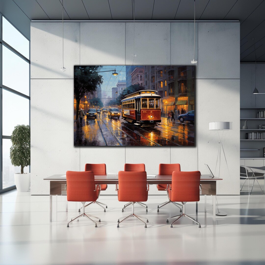 City View Wall Decor, Francisco Wall Art, Tempered Glass Wall Art ...