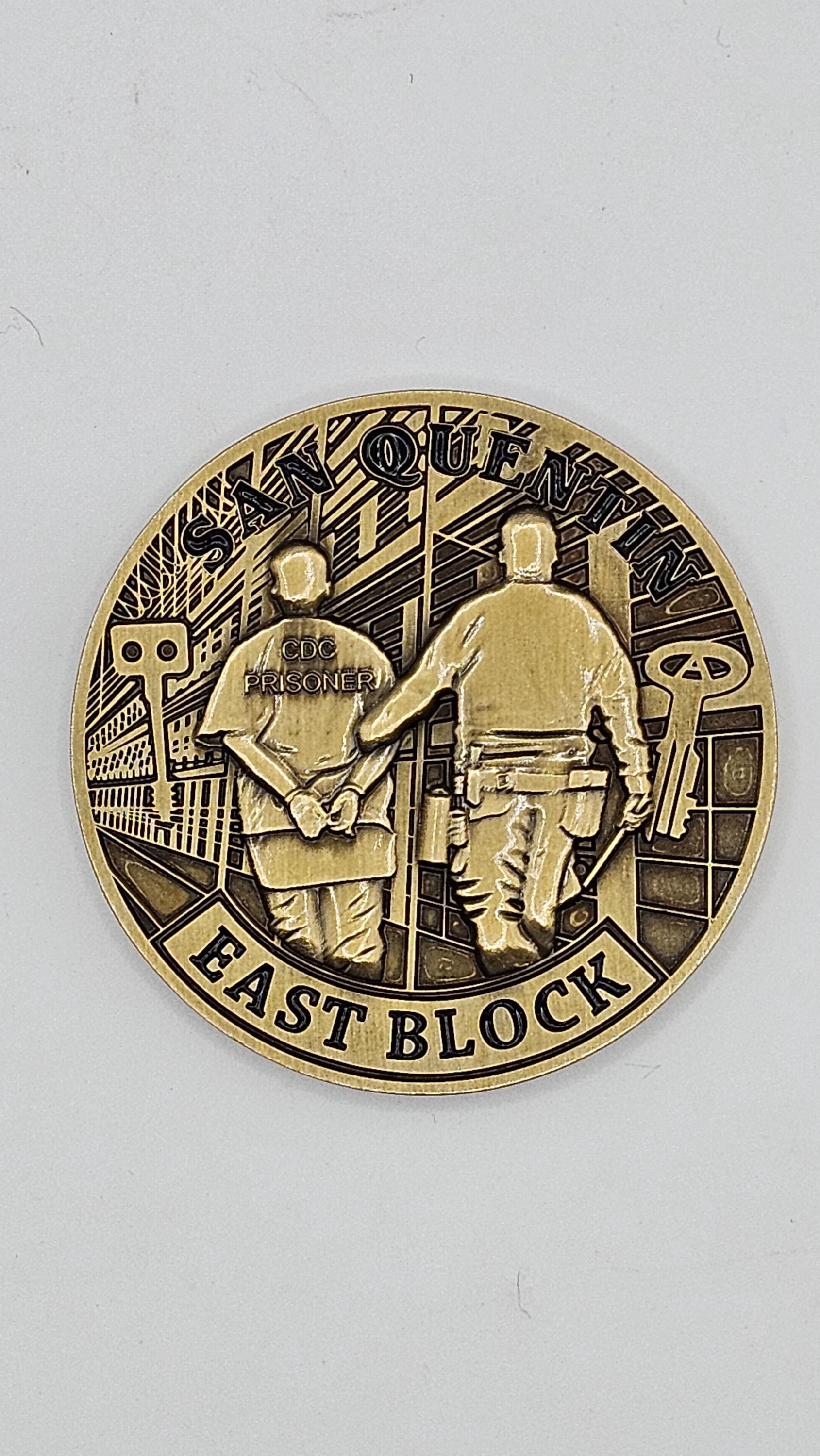 San Quentin State Prison Death Row Challenge Coin - Etsy