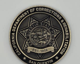 San Quentin State Prison Challenge coin 2