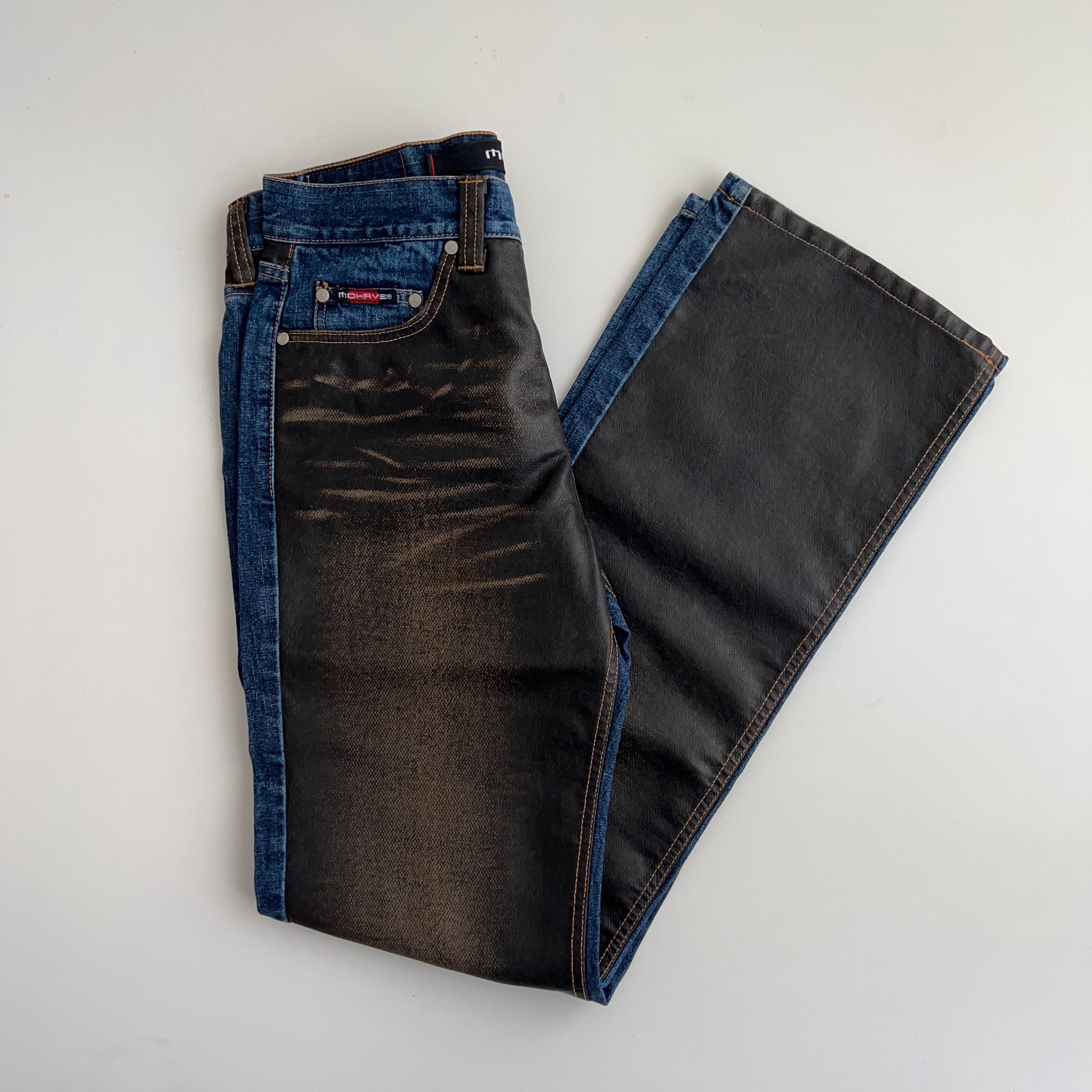 00s Leather Pants - Etsy