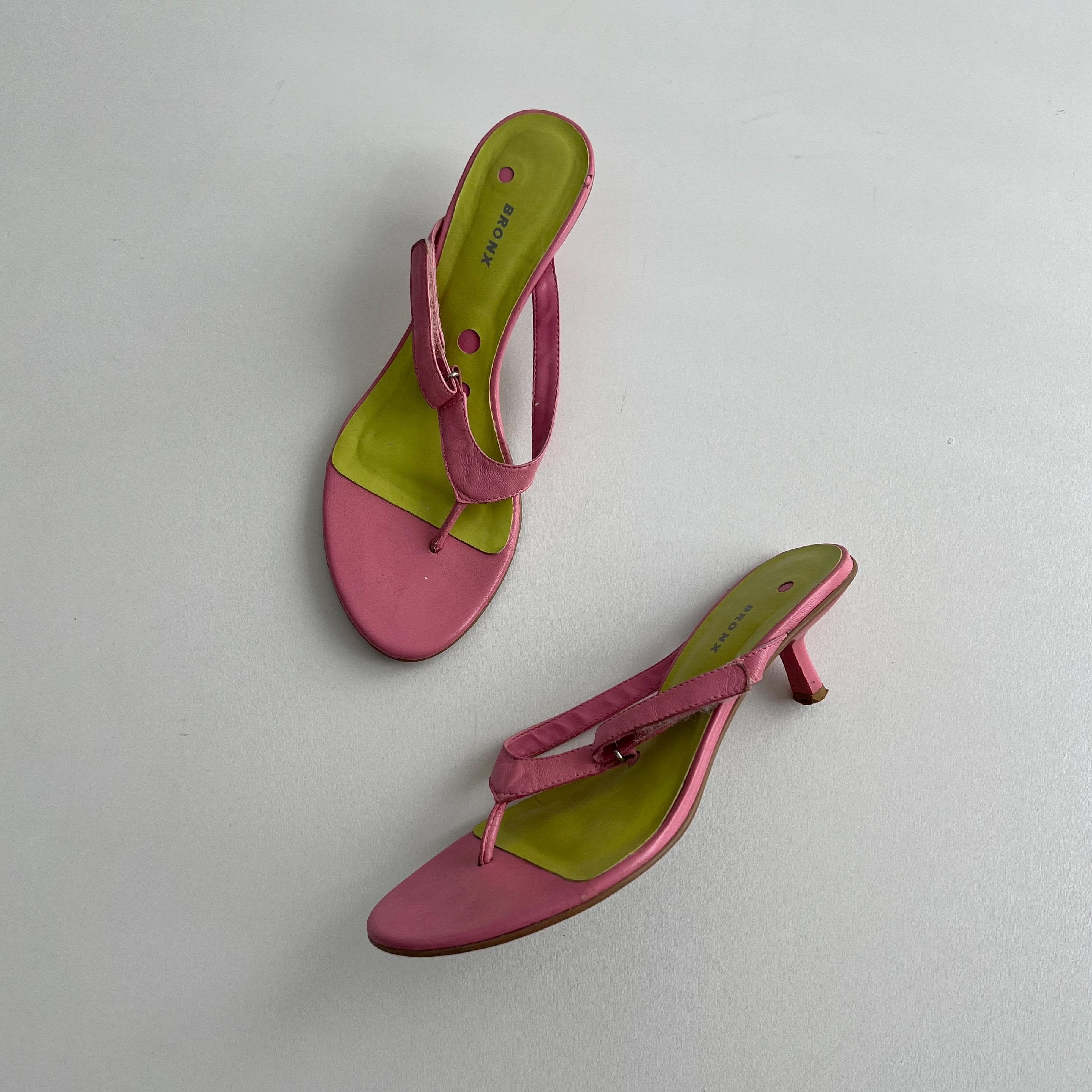 Flip Flop With Kitten Heel - Etsy
