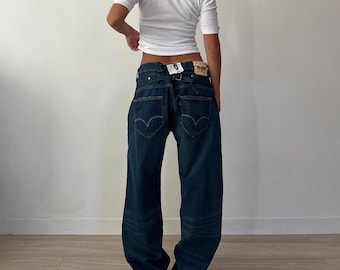 LEVI'S ENGINEERED JEANS LOOSE W33 シンチバック LEVI'S ENGINEERED