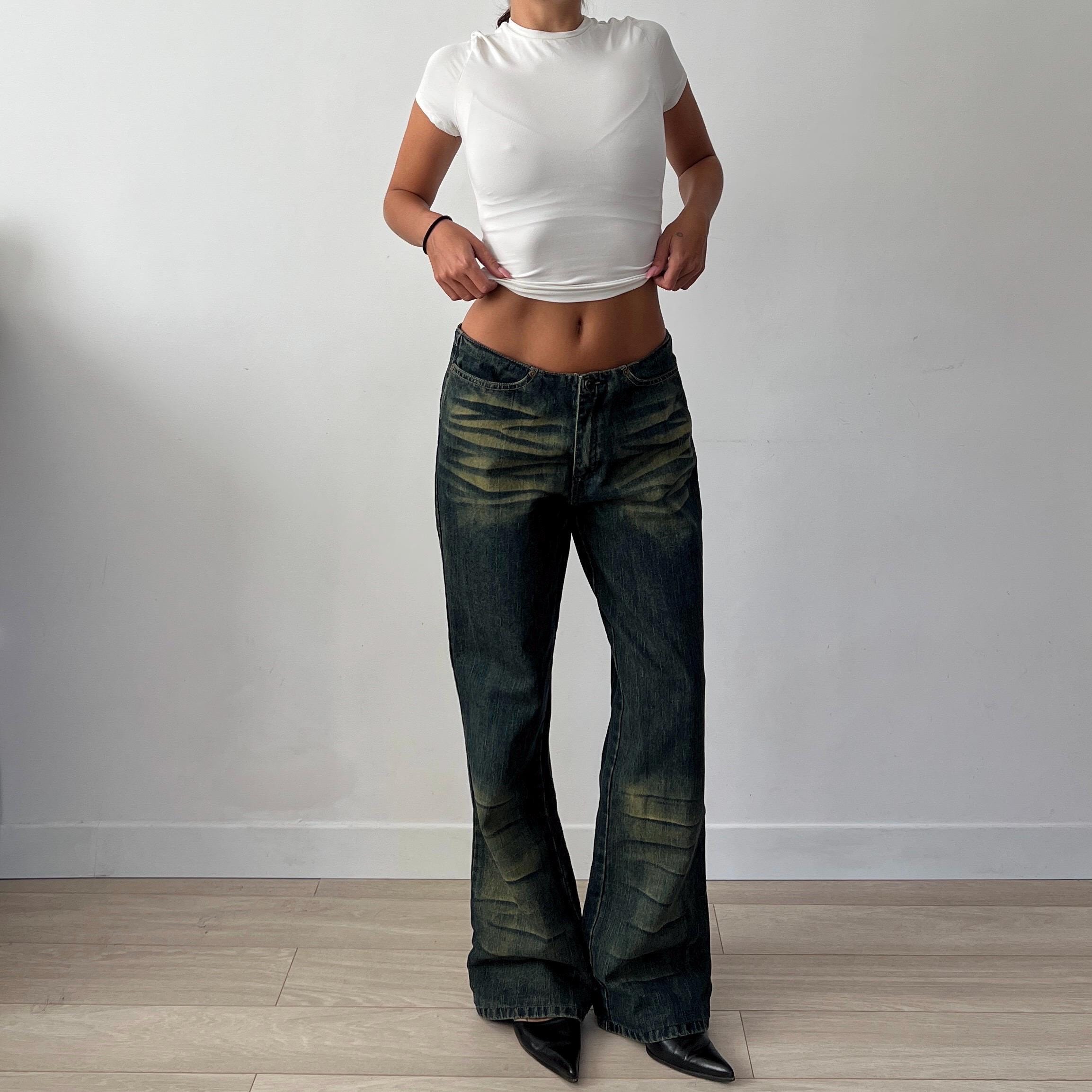 Guess Low Rise Jeans - Etsy UK