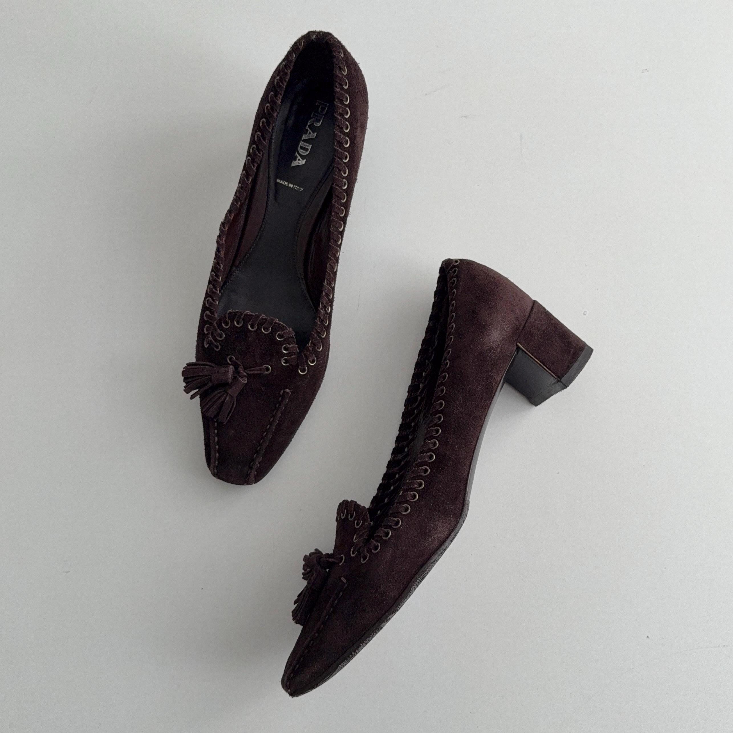 Prada Pumps - Etsy