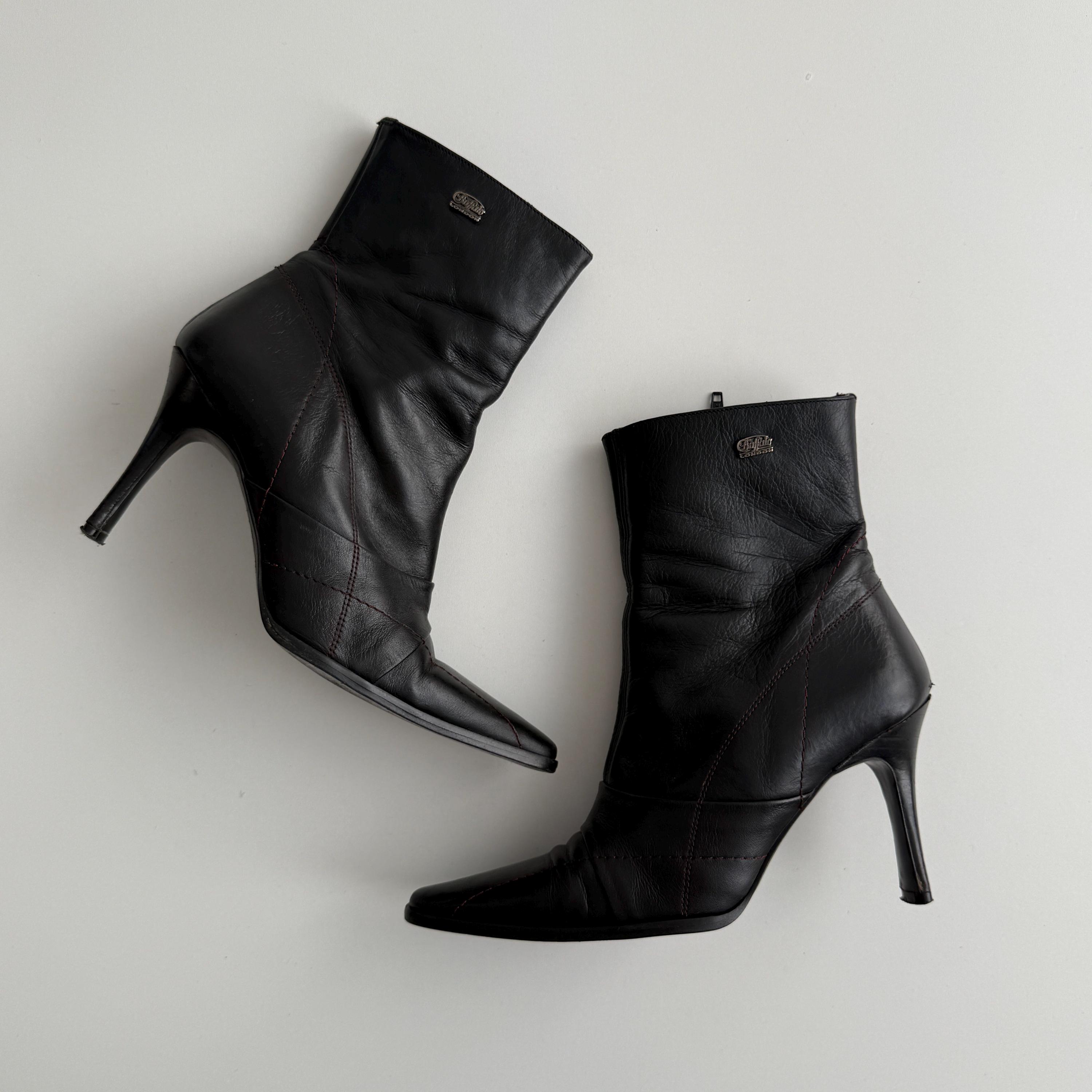 Stacked Heel Boot New Zealand