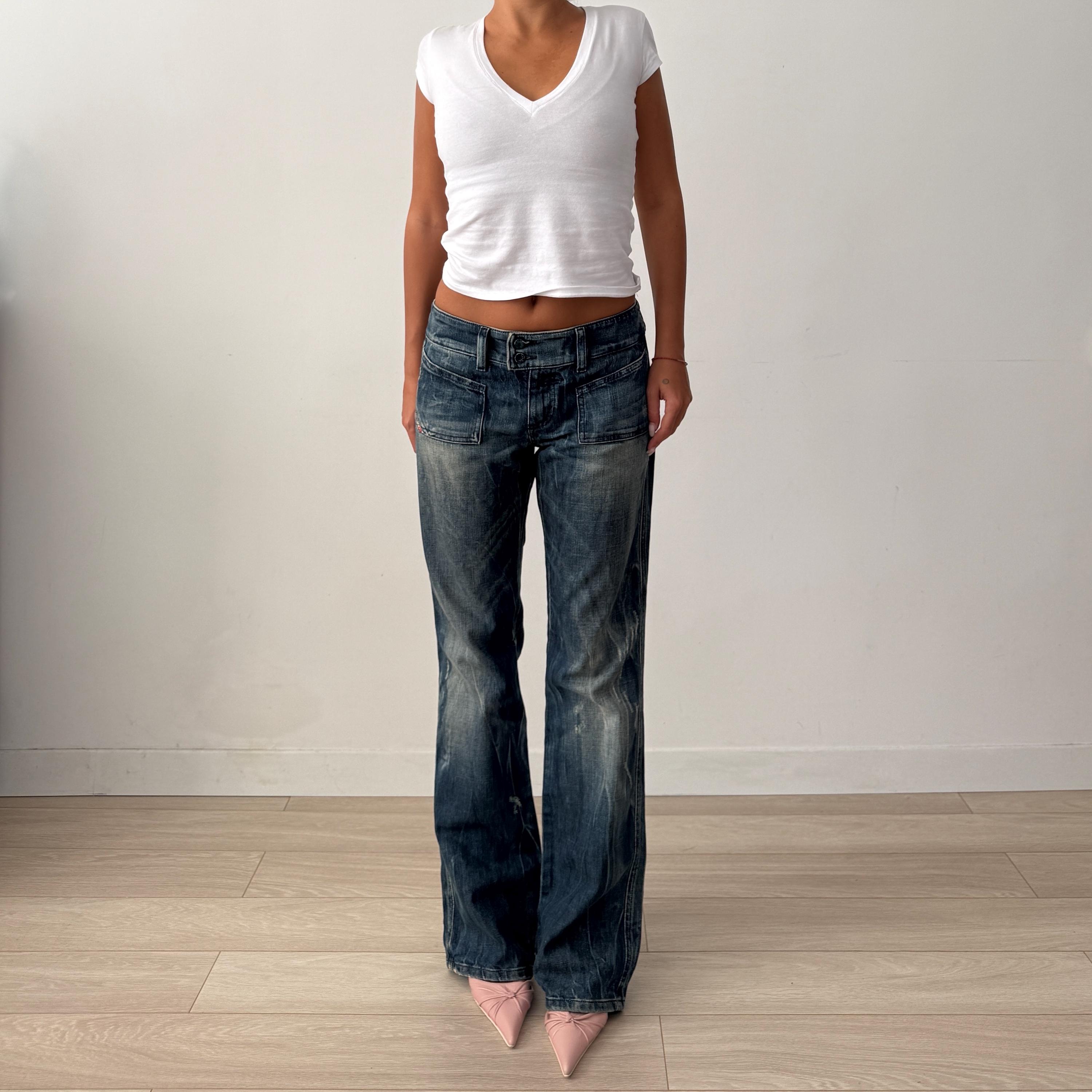 Y2k Diesel Jeans - Etsy
