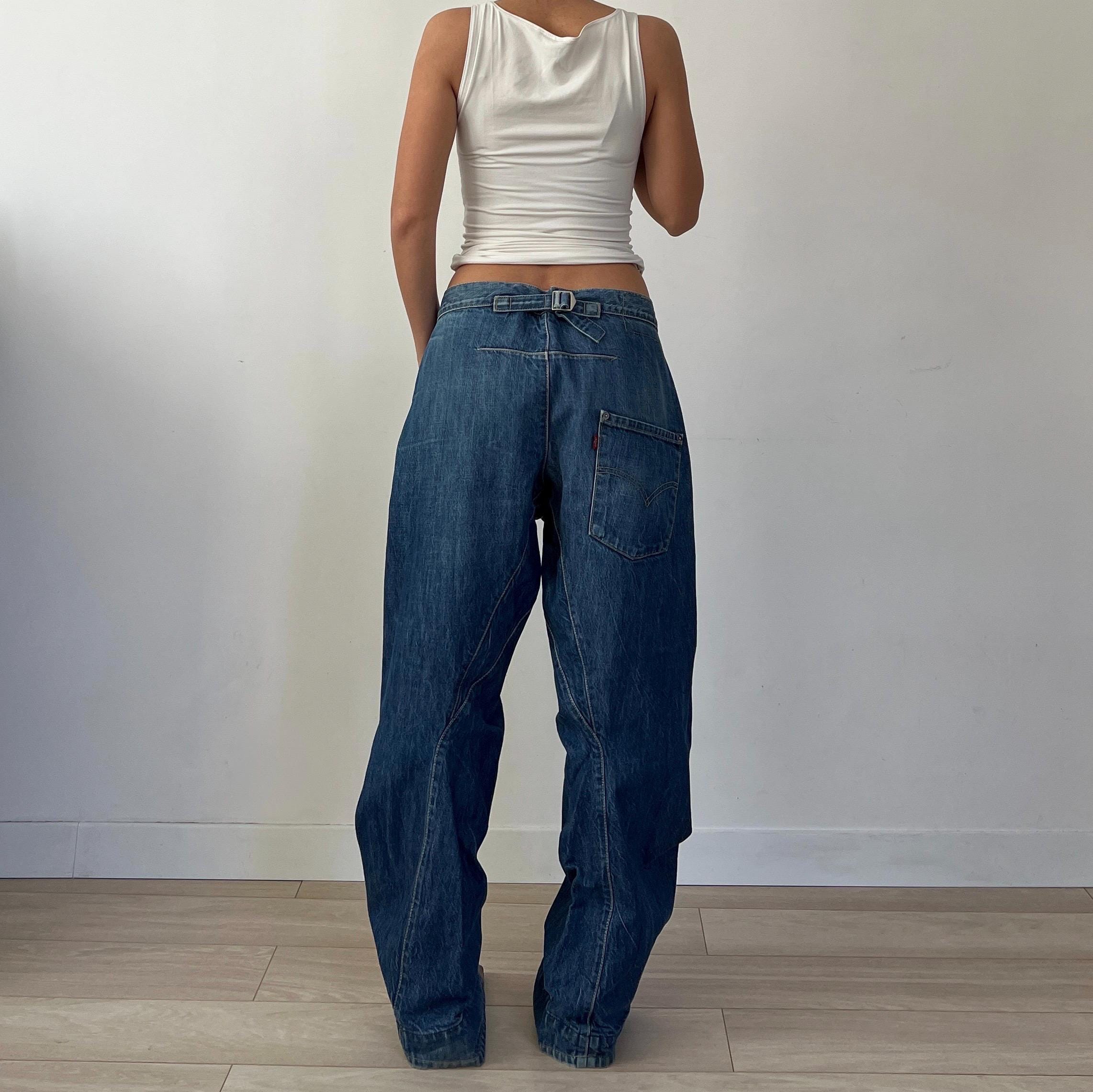 Cinch Back Pants - Etsy