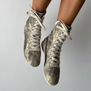 Puma Eskiva Archive High Metallic Distressed Glitter Boxing Style